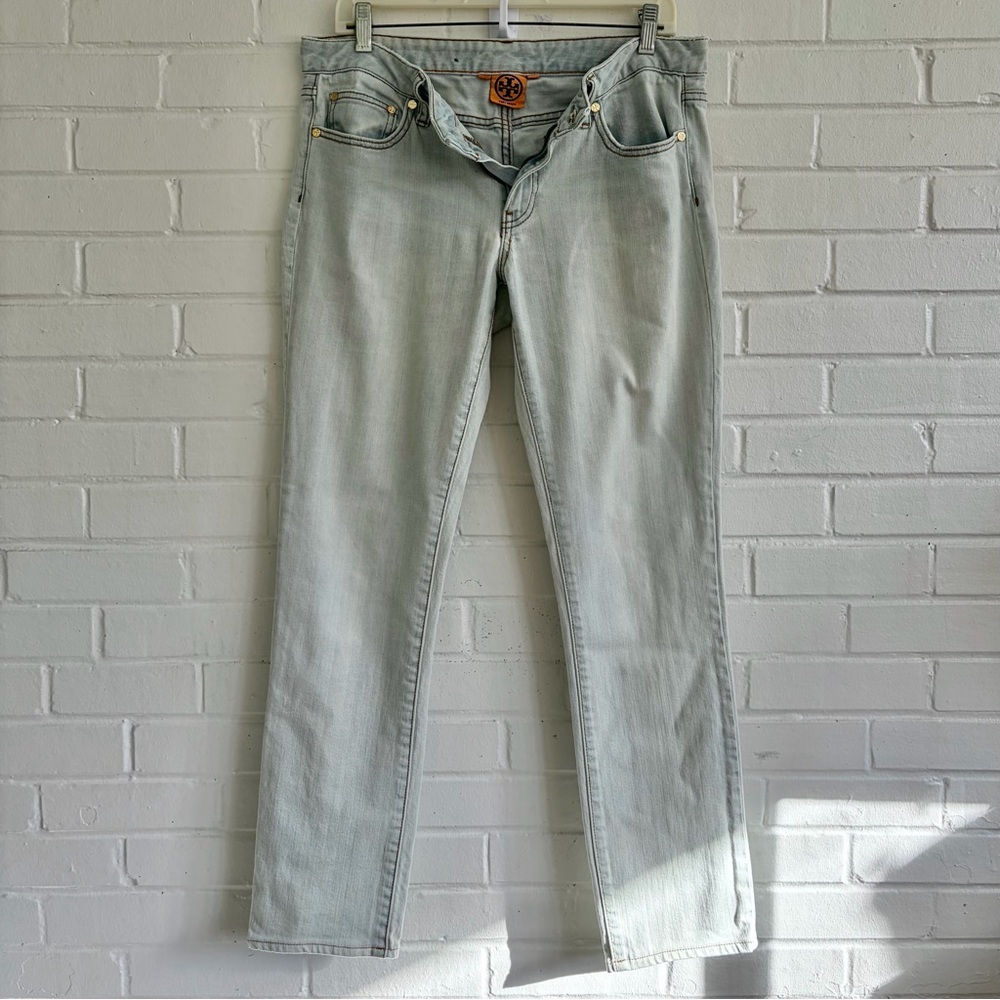 Tory Burch Super Skinny Light Wash Jeans, SZ 30 EUC